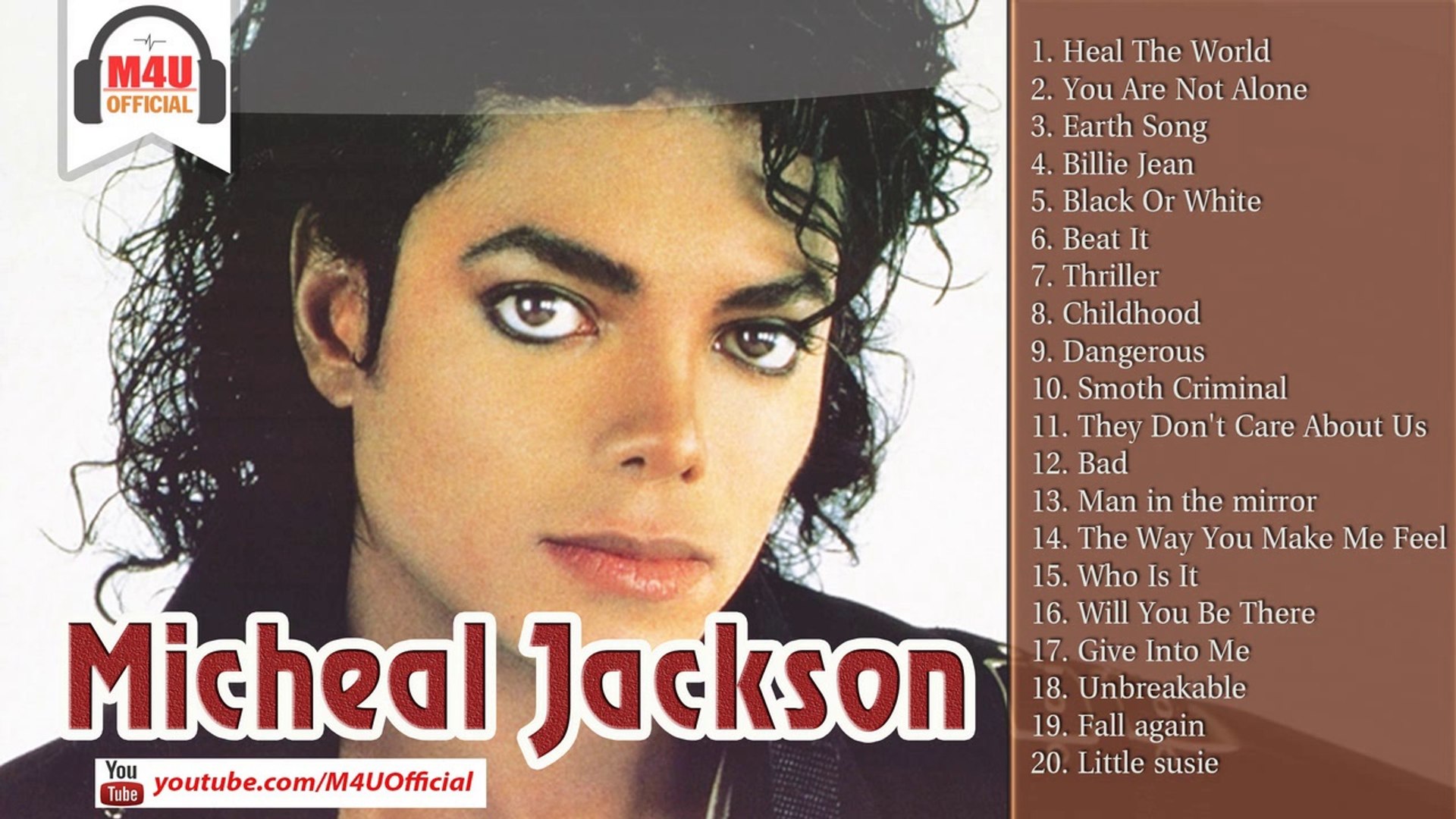 skøjte Fantastisk humane Micheal Jackson│Best Songs of Micheal Jackson Collection 2014│Micheal  Jackson's Greatest Hits - video Dailymotion