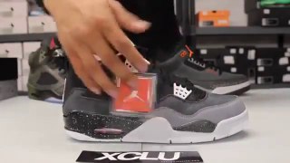 2014 Cheap Air jordan iv fear pack replica unboxing video from my site for sale