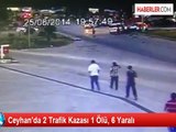 Adana'da Trafik Kazası: 1 Ölü, 3 Yaralı