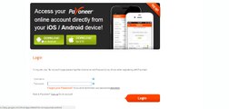 payoneer sign in