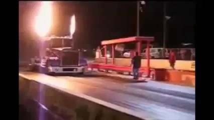 Tıra Uçak Motoru Takan Çılgınlar