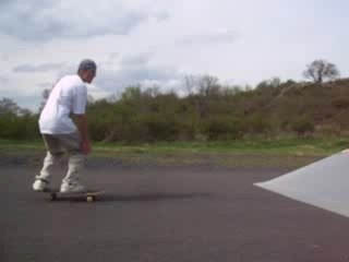 Flip sur le coté de la plate-forme haut
