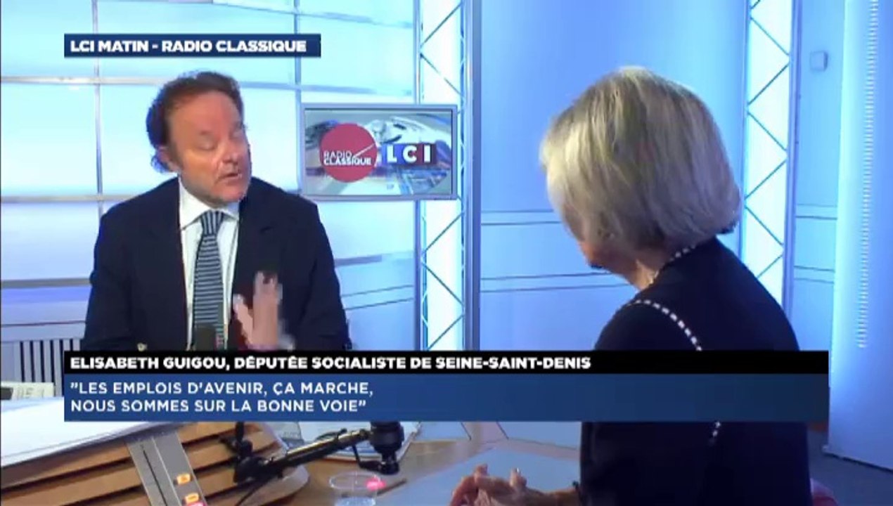 Elisabeth Guigou, invitée de Guillaume Durand avec LCI