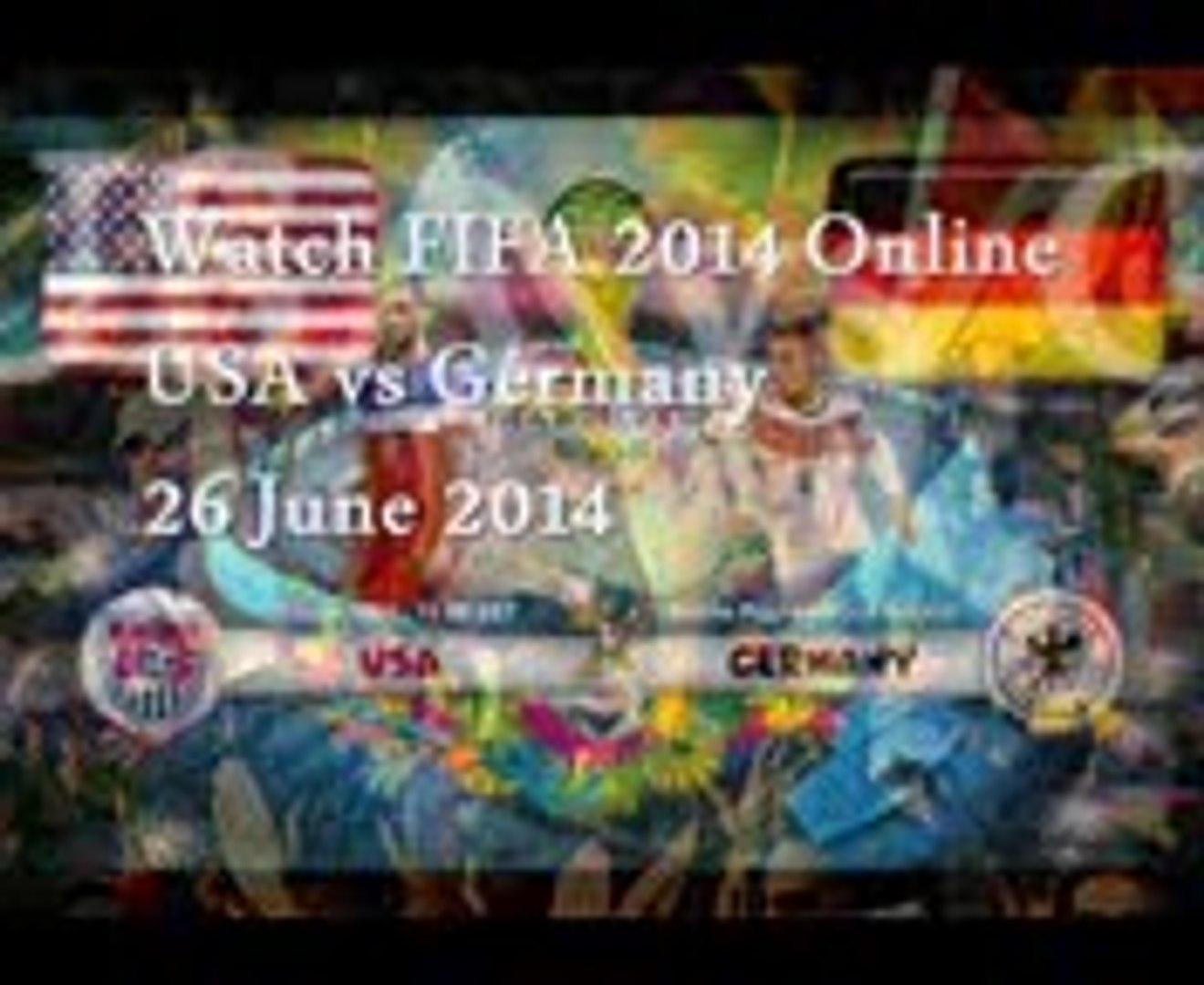 Watch Germany vs USA Screen Live