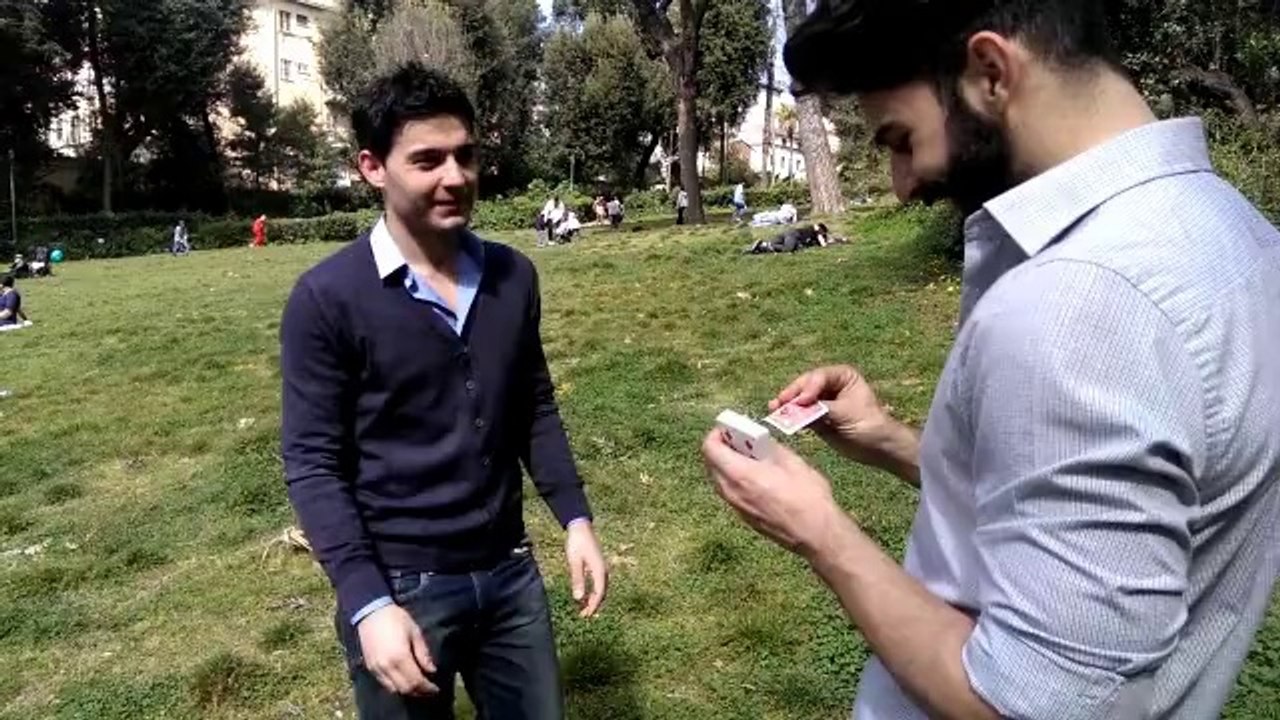 Joined by Dario Capuozzo and Titanas Magic - Card magic Trick
