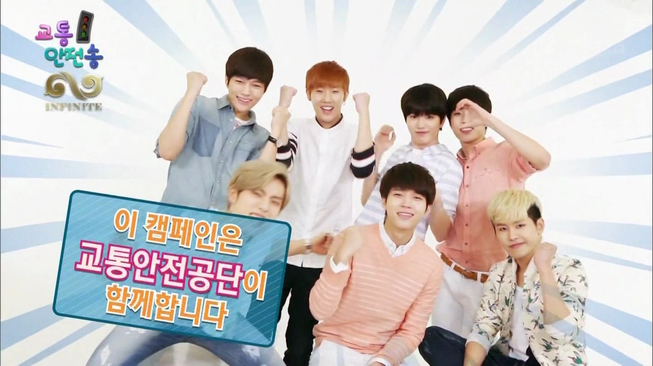 [1080p] 140608 INIFINITE 交通安全ソング 字幕
