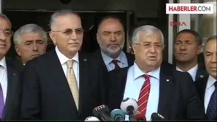 Ekmeleddin İhsanoğlu, DSP Genel Merkezini Ziyaret Etti