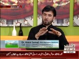 Abdul Samad, in morning show, with Sana, (Salam Pakistan) Topic: Ramadan kay Tohfay, on Waqt News