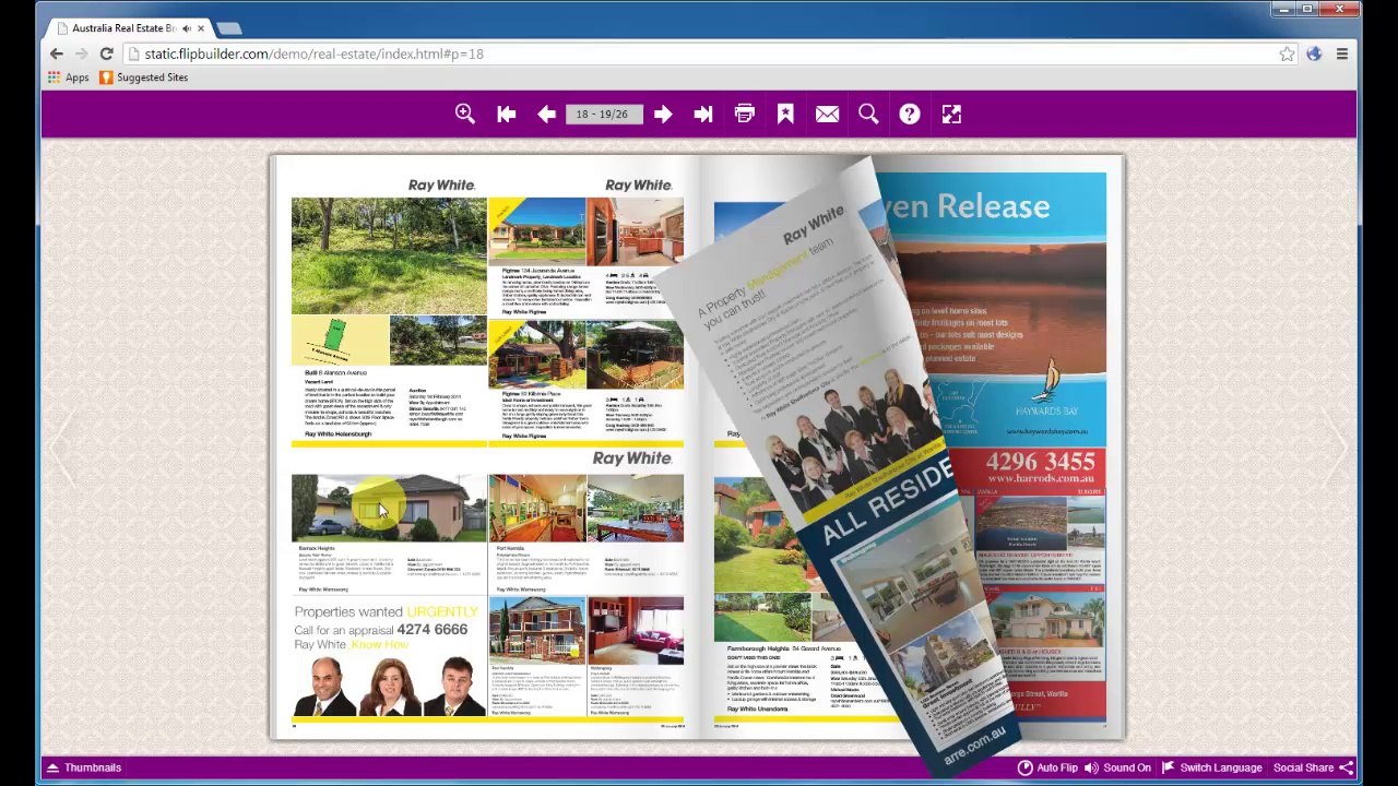 FlipBuilder-create impressive rich media report