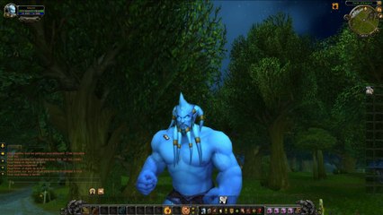 Warlords of Draenor: Emotes du modèle Draeneï mâle