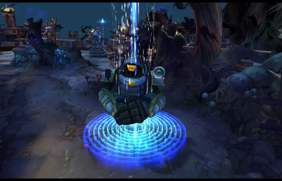 Top des animations de Recall - N°6 Riot Blitzcrank
