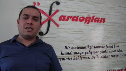 AFŞİN ÖMER KARAOĞLAN MATEMATİK EVİ-HALİL DEMİR