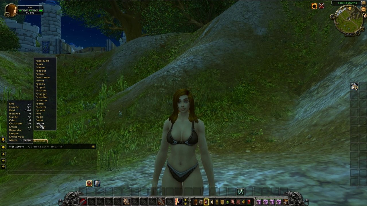 Warlords of Draenor: Emotes du modèle Humaine