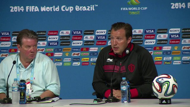 Mondial-2014/Belgique -Entraînement avant d'affronter la Corée