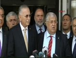 İHSANOĞLU, DSP GENEL MERKEZİNİ ZİYARET ETTİ
