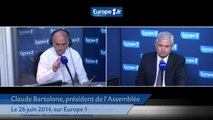 Claude Bartolone met «7 sur 10» au couple Hollande-Valls