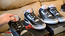 Cheap Air Jordan Shoes,2011 Air Jordan Retro III 3 Black Cements 2011 Early Preview