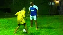 Neymar At Only 13 Years Old Demonstrating Brilliant Skill & Already Diving?