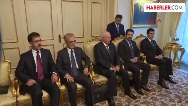 Erdoğan'ın Ikby Başbakanı Barzani'yi Kabulü Sona Erdi