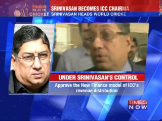 Srinivasan appointed as ICC Chairman