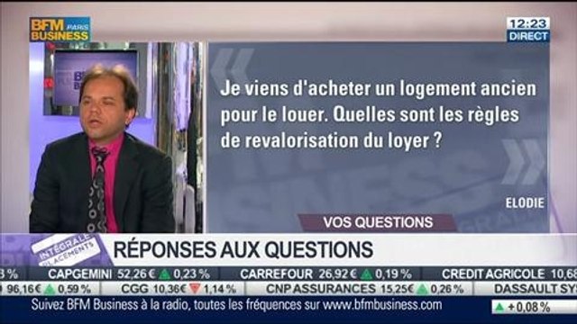 Les réponses de Jean-François Filliatre aux auditeurs, dans Intégrale Placements – 26/06 2/2