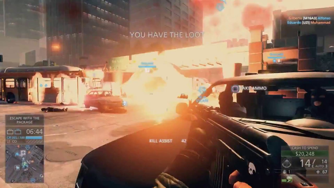 Battlefield Hardline Multiplayer Gameplay