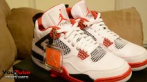 Cheap Air Jordan Shoes,Air Jordan Retro IV Mars 4 Fire Red 2012s Early Review