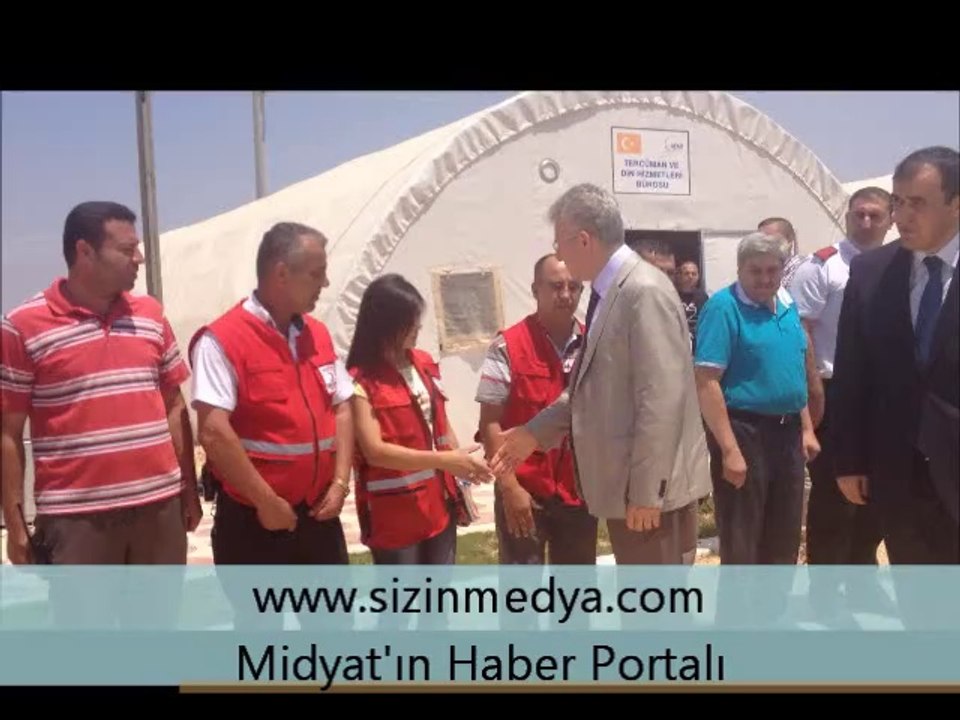 VALİ TAŞKESEN MİDYAT’A İLK ZİYARETİNİ YAPTI