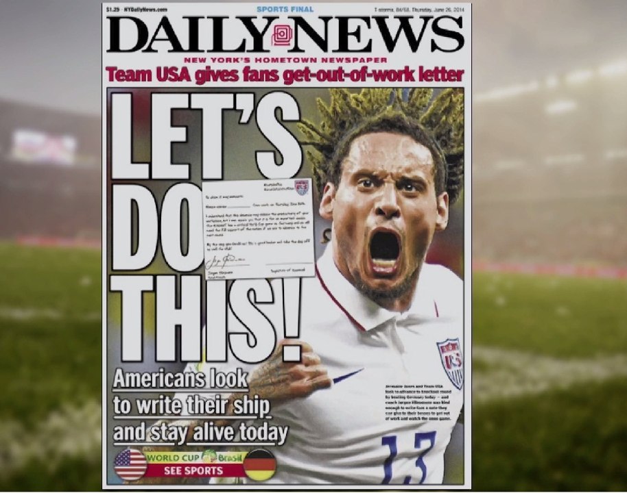 Les Américains exigent un jour de congé pour soutenir leur équipe !