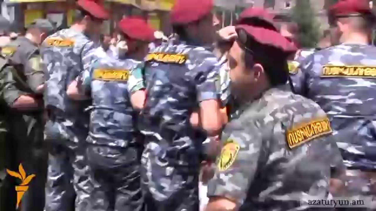 Բախման արդյունքում տուժած ցուցարարները