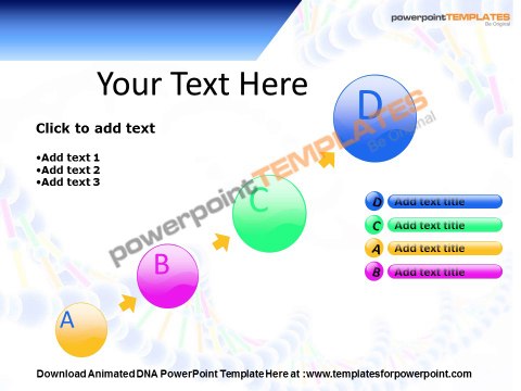 Animated DNA PowerPoint Templates and Backgrounds
