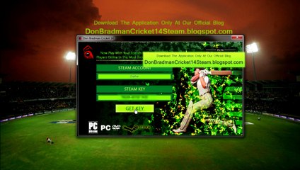 Don Bradman Cricket 14 Gratuit free Steam Keys Télécharger