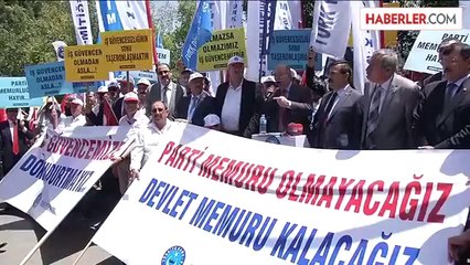 Türkiye Kamu-Sen'den İş Güvencesi Protestosu