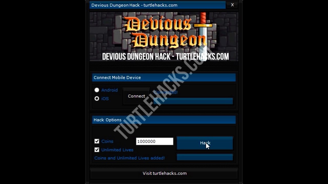 Devious Dungeon Hack for Platinum and Lives