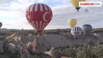 Kapadokya'da balonlar GPS'le takip ediliyor -