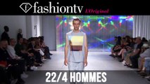 22/4 Hommes Men Spring/Summer 2015 | Paris Men’s Fashion Week | FashionTV