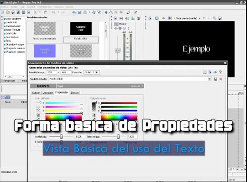 Vegas Pro 9.0 Español - 06 Textos