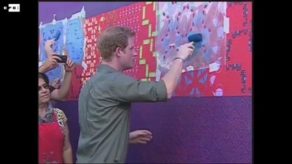 Prince Harry visits Brazil