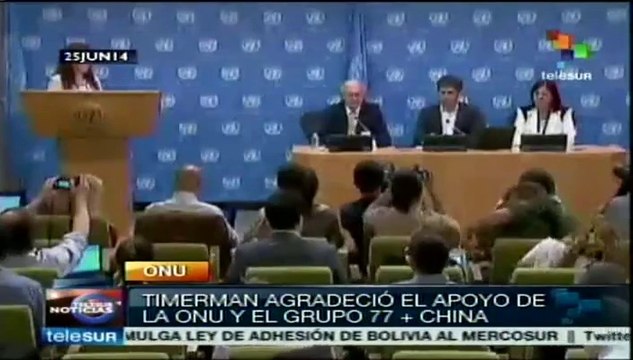 Argentina pide condiciones justas para pagar a Fondos buitre