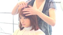 【Hair Arrange】マジックカーラーでふんわり斜め前髪を作る方法 - 第12回