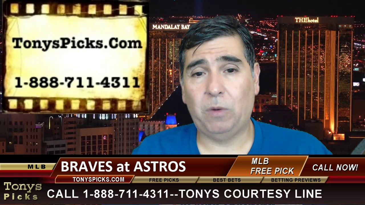 Houston Astros vs. Atlanta Braves Pick Prediction MLB Odds Preview 6-26-2014