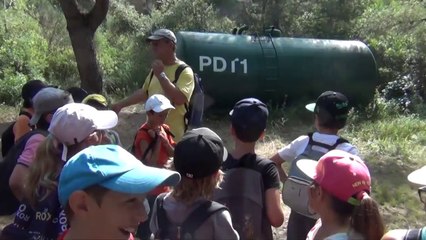 Randonnée de fin d'année d'une classe de CM1 - Colle Noire