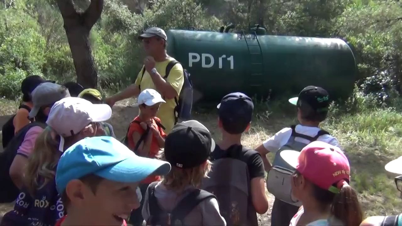 Randonnée de fin d'année d'une classe de CM1 - Colle Noire
