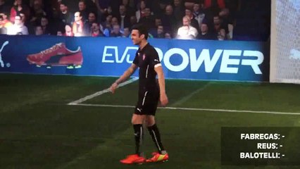 BALOTELLI vs REUS vs FABREGAS   evoPOWER CHALLENGE   Part 12