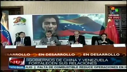 Reunión Venezuela-China debatirá sobre cooperación bilateral