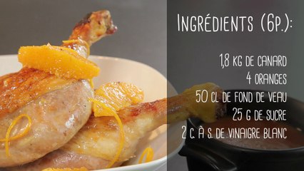 Télécharger la video: Recette de canard à l'orange - Vie Pratique Gourmand