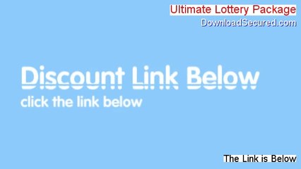 Ultimate Lottery Package Download - Risk Free Download