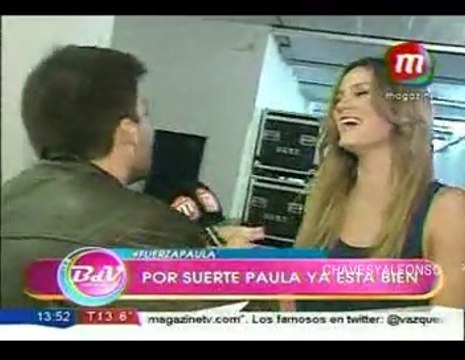 Paula nota en BDV (sobre su salud) - 26 de Junio
