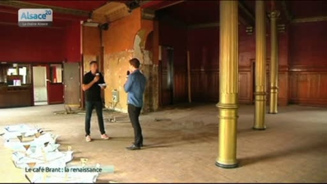 Le café Brant en rénovation