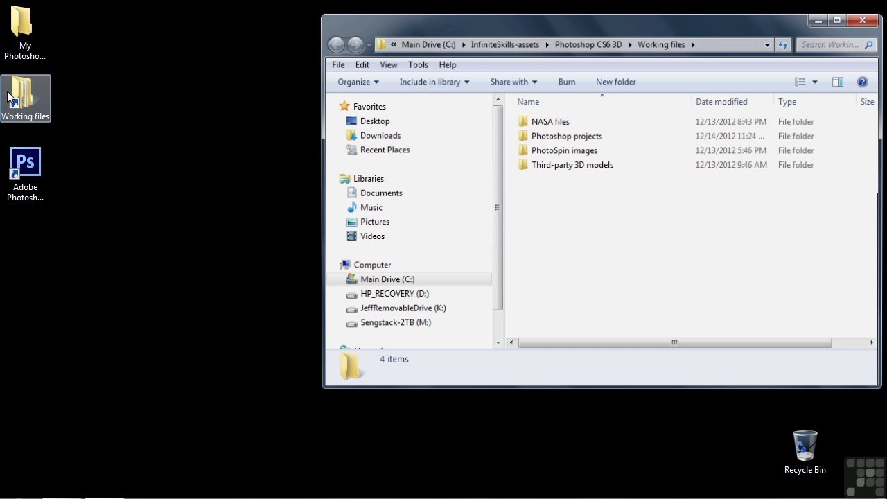 01_03-Organizing The Working Files